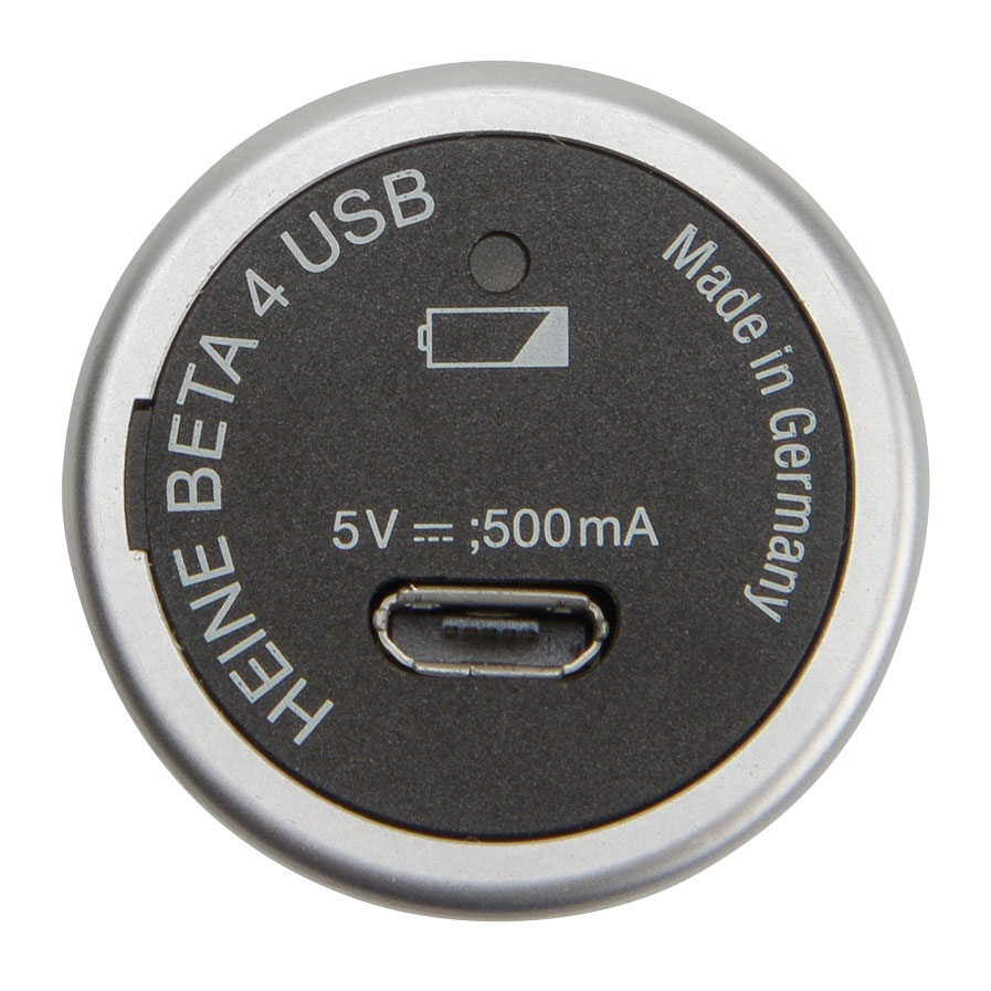 [DK]HEINE BETA® 4 USB bundstykke, batteri